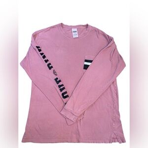 Victoria’s Secret PINK Long Sleeve Tee – Dusty Rose, Size Small